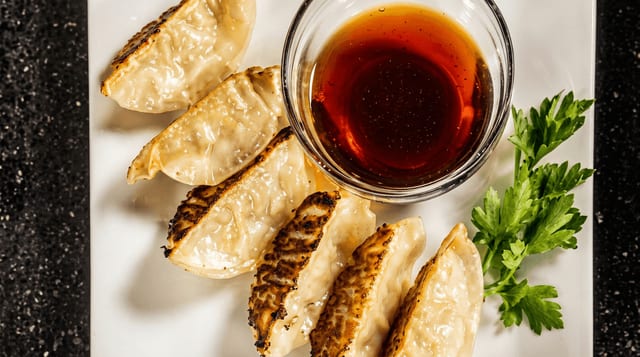 Gyoza.